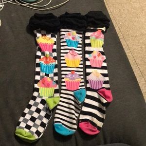 LittleMissMatched 3-Pack Knee High Socks
